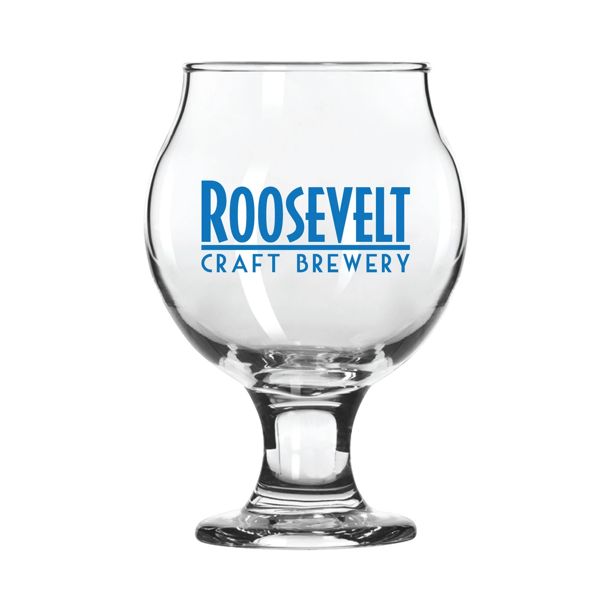 5 oz. Belgian Tulip Beer Taster Glass, custom glassware with logo imprint 1