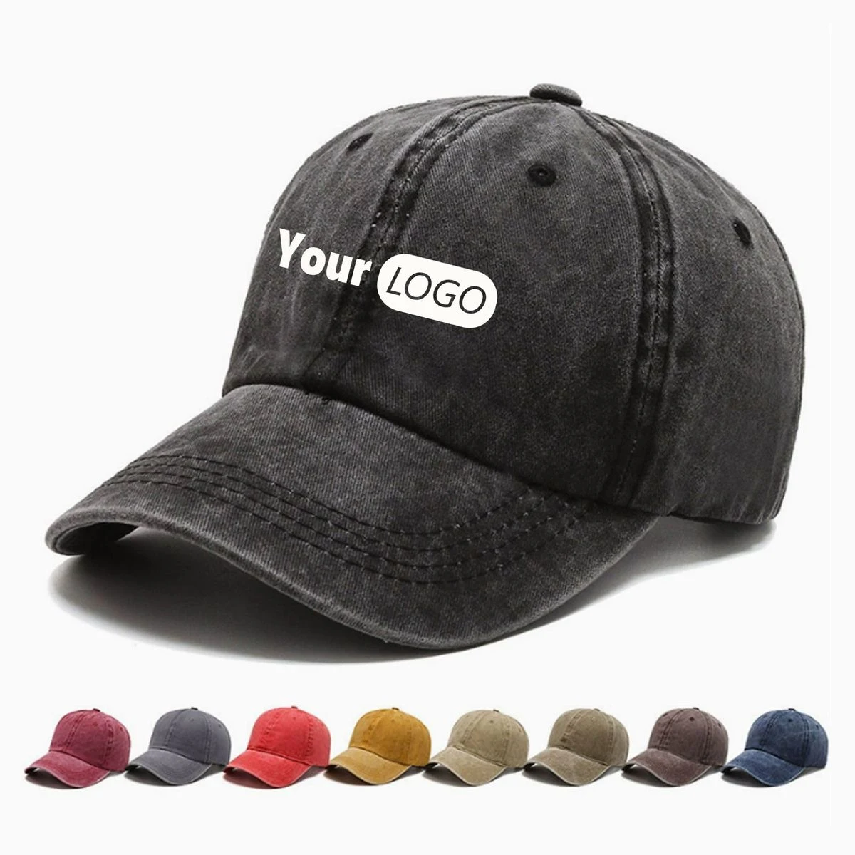 Solid Color Baseball Cap For Spring And Summer 1
