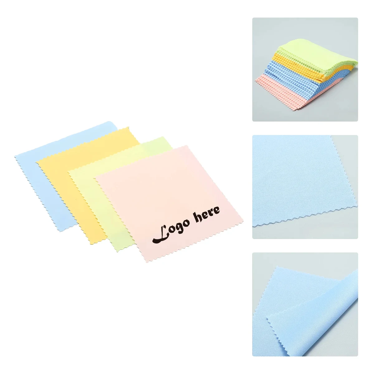 MOQ100 Microfiber Eyeglass Cleaning Cloth 1