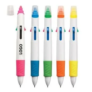 Quatro Pen With Highlighter 1