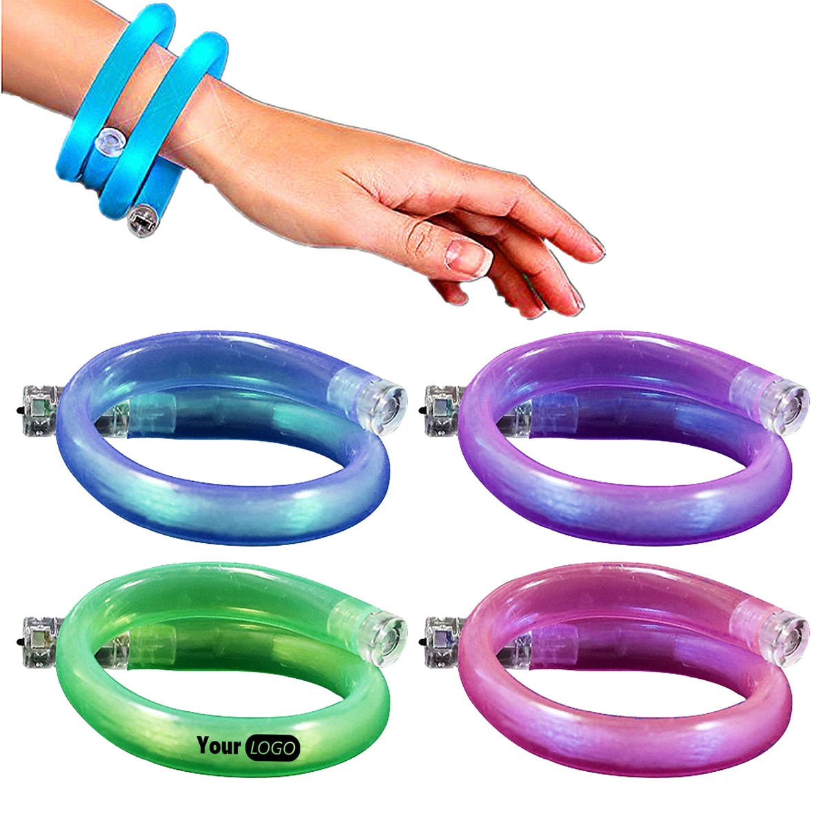 Abs Vibrant Led Bracelet For Concerts And Events 1