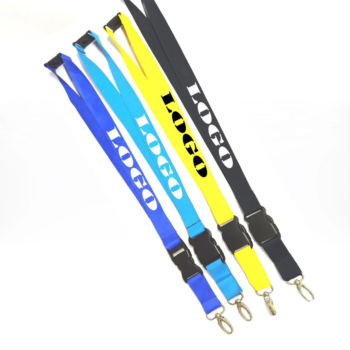 Custom Lanyards W/ Safety Breakaway & Buckle Release 1