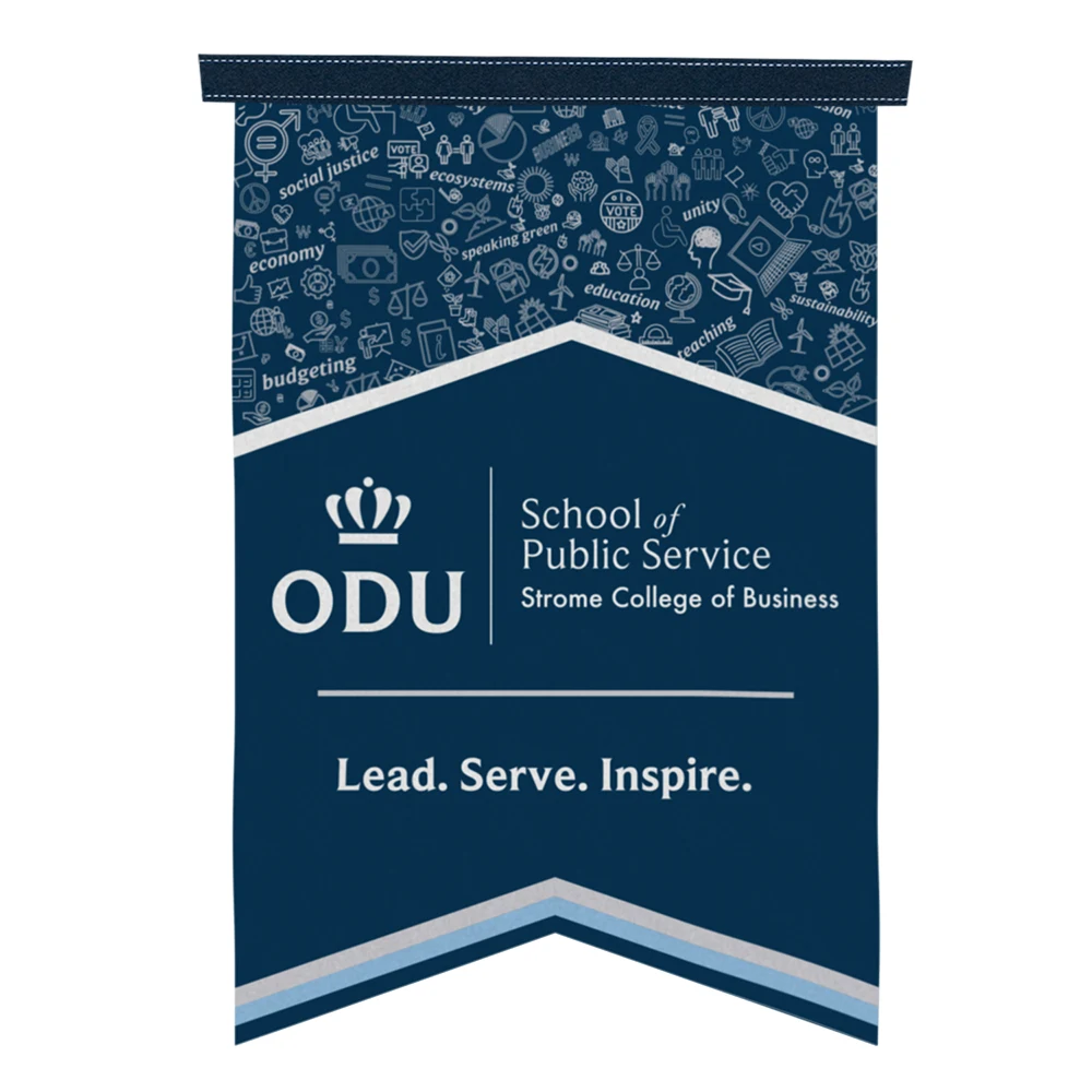17" x 26" Premium Felt Banner 1