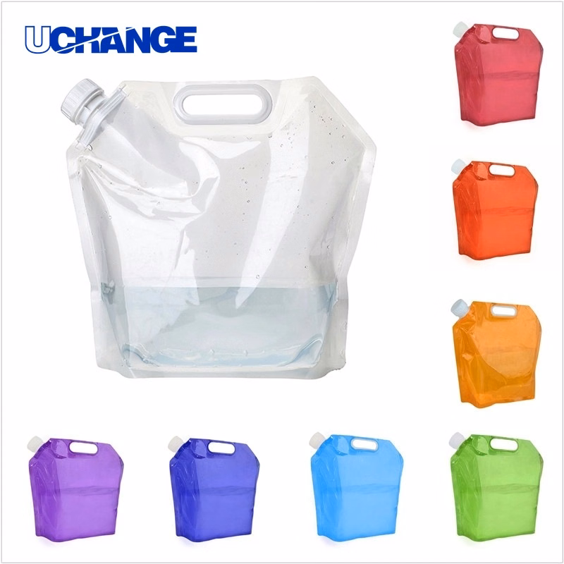 5L Collapsible Water Container Bag for Outdoor Use