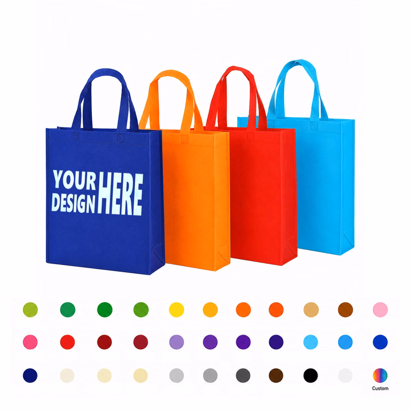Custom Nonwoven Grocery Carry Bag