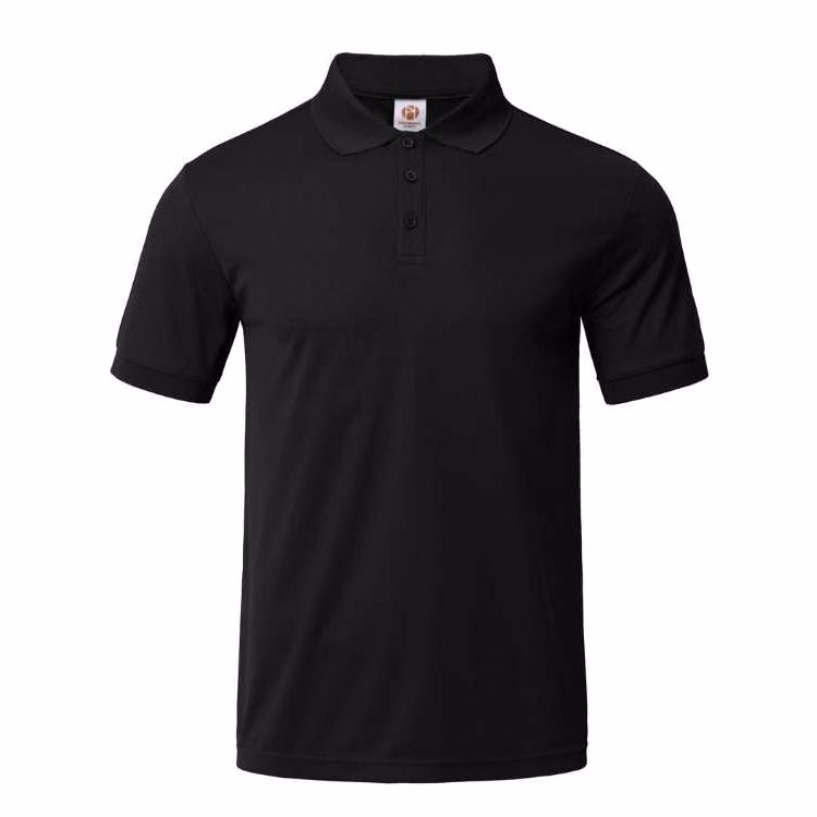 Men's Polo Shirt - Black 2XL