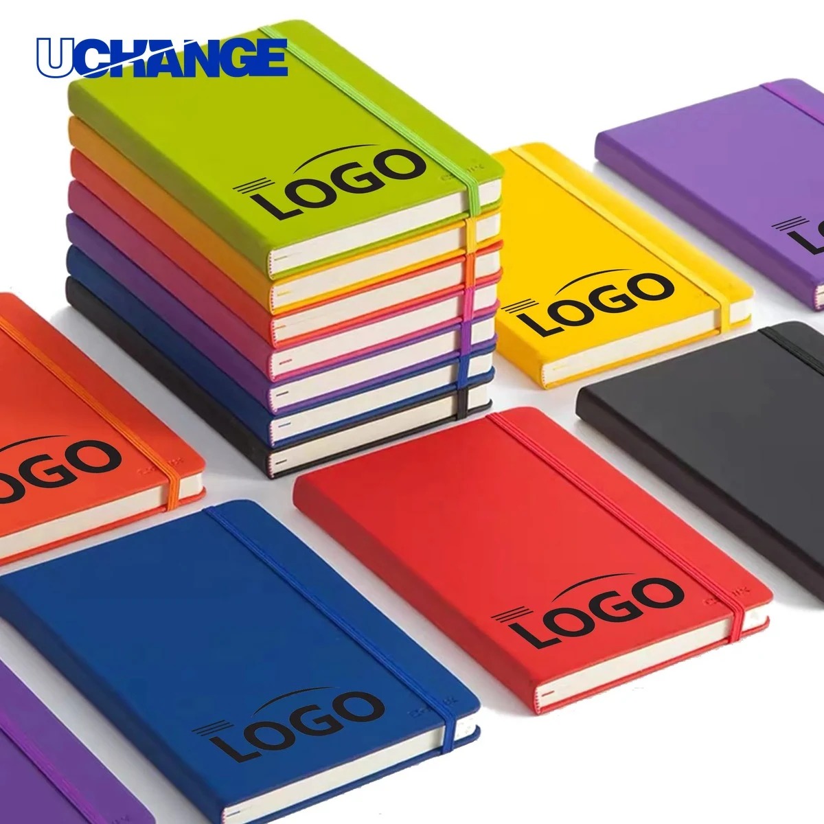 Hardcover College Ruled Lined Notebook Journal A6 1