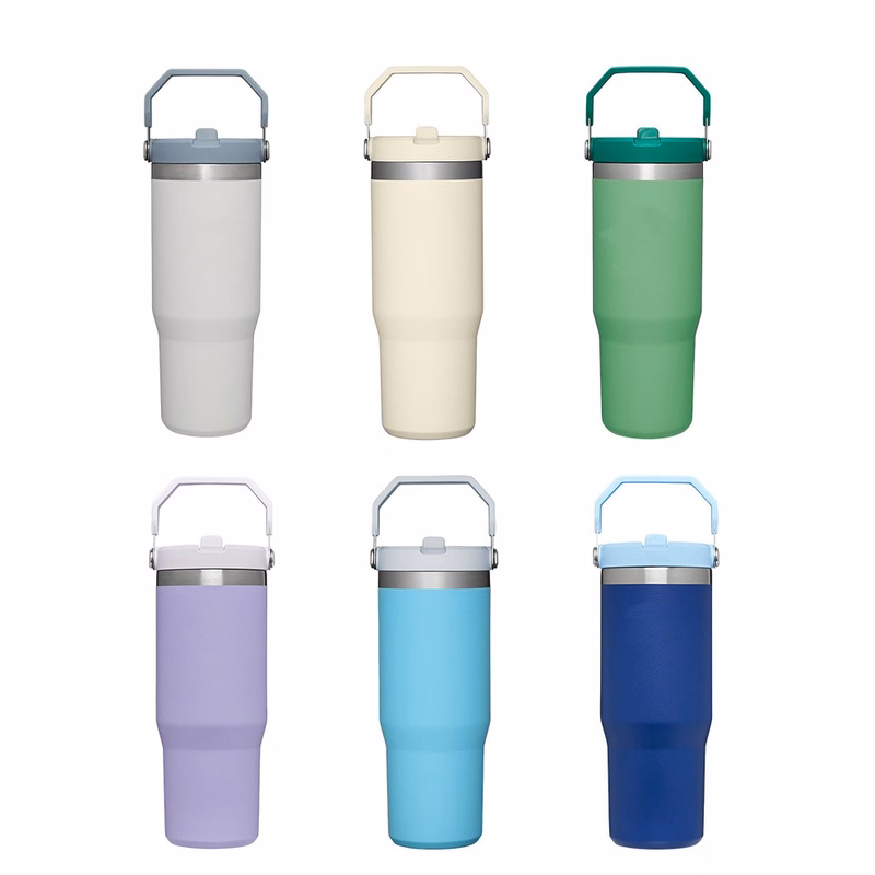 30oz Vacuum Tumbler With Handle