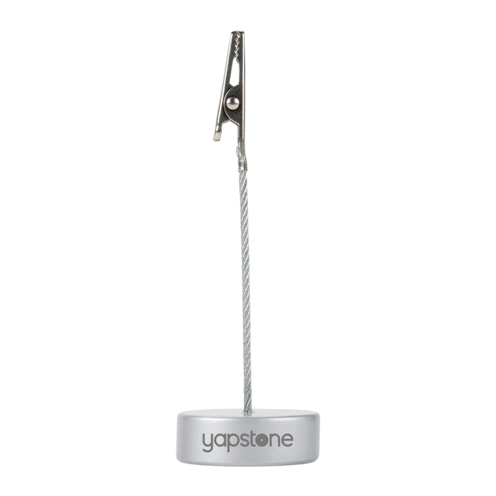 Aluminum Alligator Clip Menu Holder 1