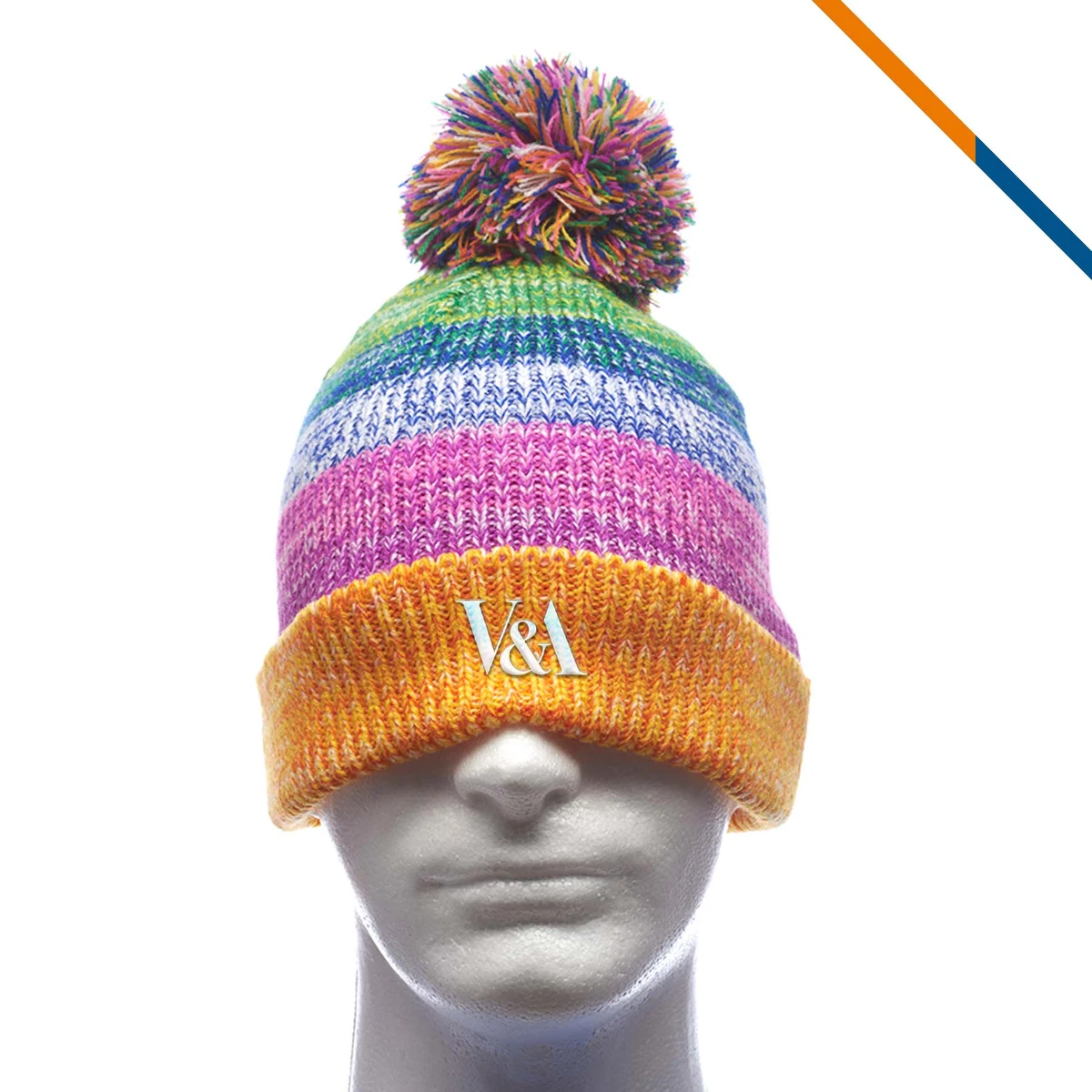 Patty Knitted Pom Pom Beanies 1