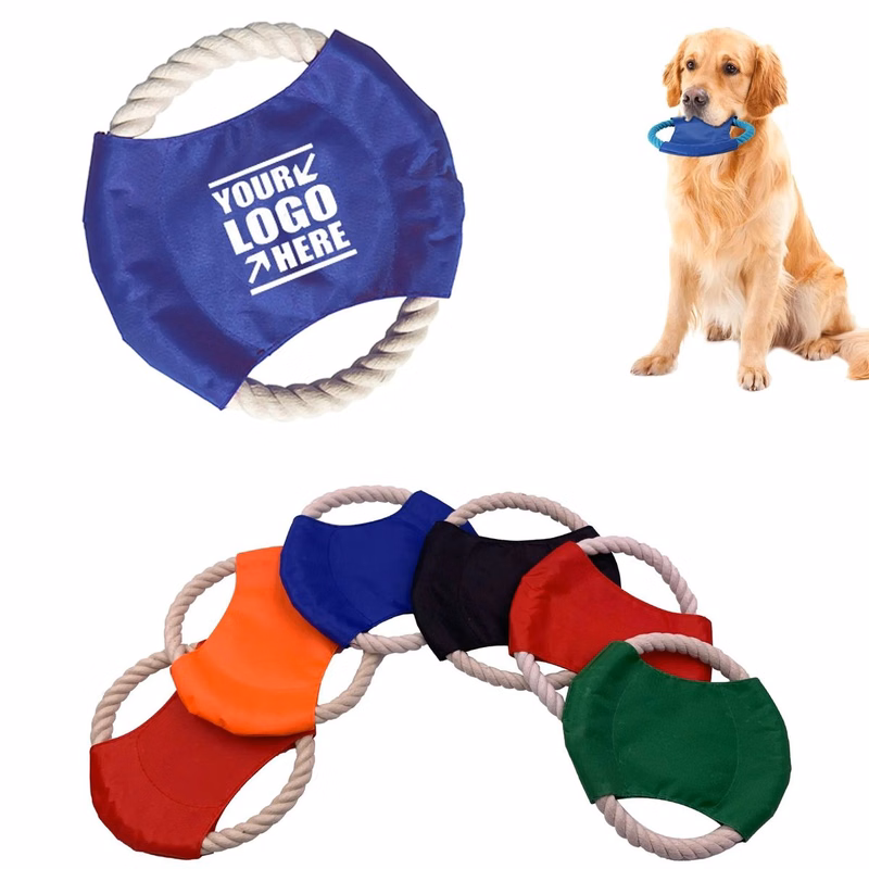 Pet Rope Tug & Flyer Toy