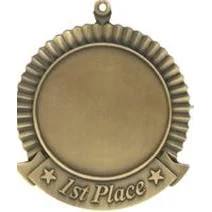 2" Insert Holder Medal, 1st Place 1