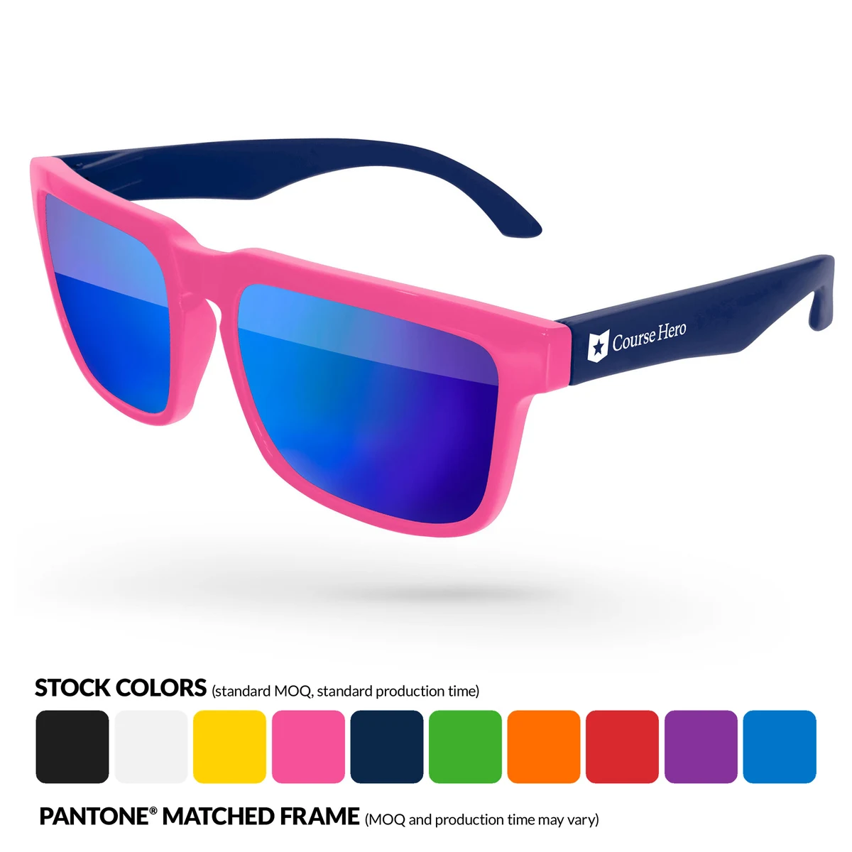 2-Tone Mirror Heat Sunglasses 1