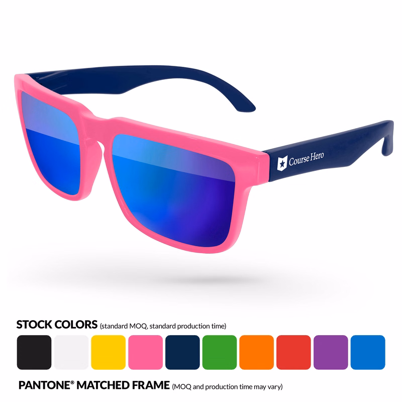 2-Tone Mirror Heat Sunglasses