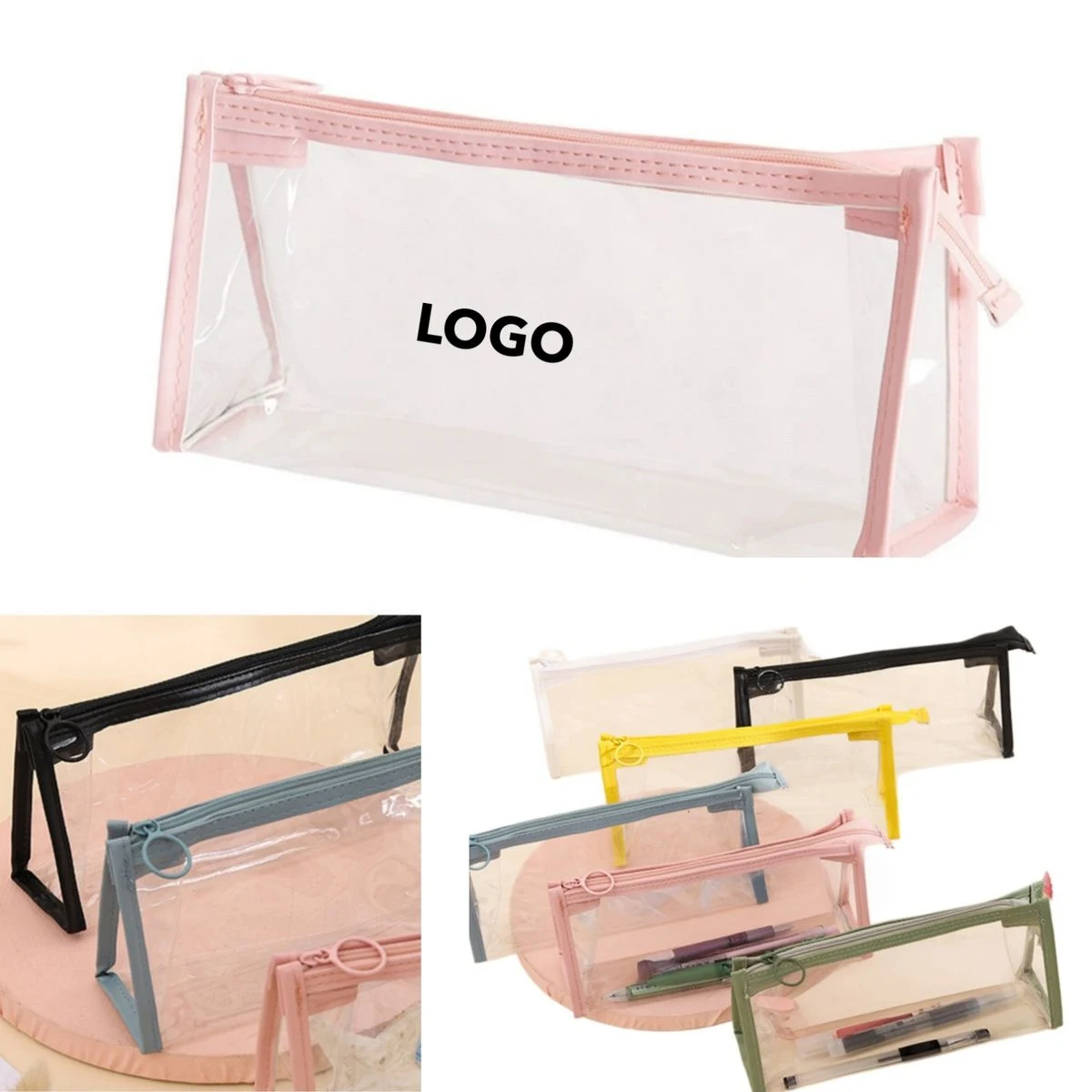 PVC Waterproof Zipper Stationery Box 1