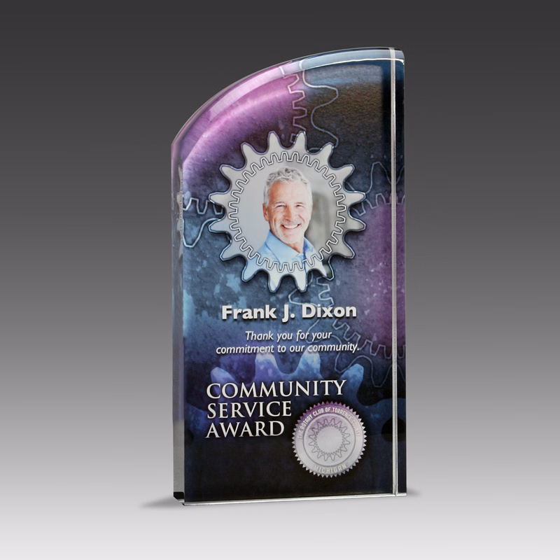 6" AcryliPrint HD Radiance Award