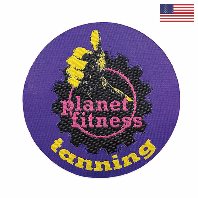 Woven Sticker (Stick-On) Up To 25 Sq. In.