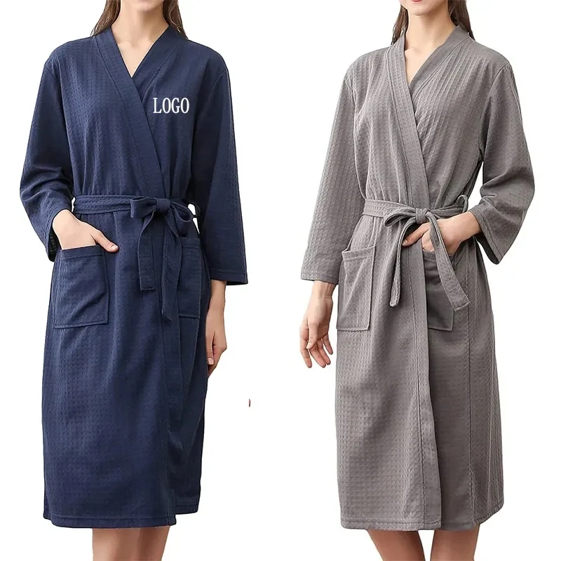 Waffle Robe Women 1