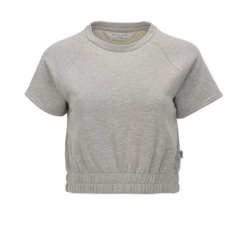 BOXERCRAFT  WOMEN'S FRENCH TERRY CREW