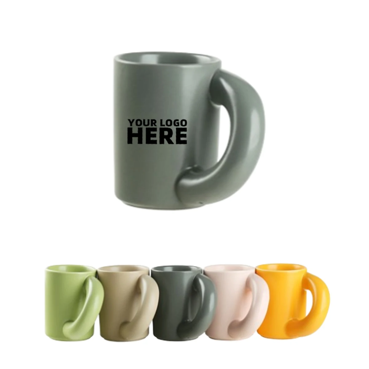 12oz Nordic-Inspired Ceramic Mug 1