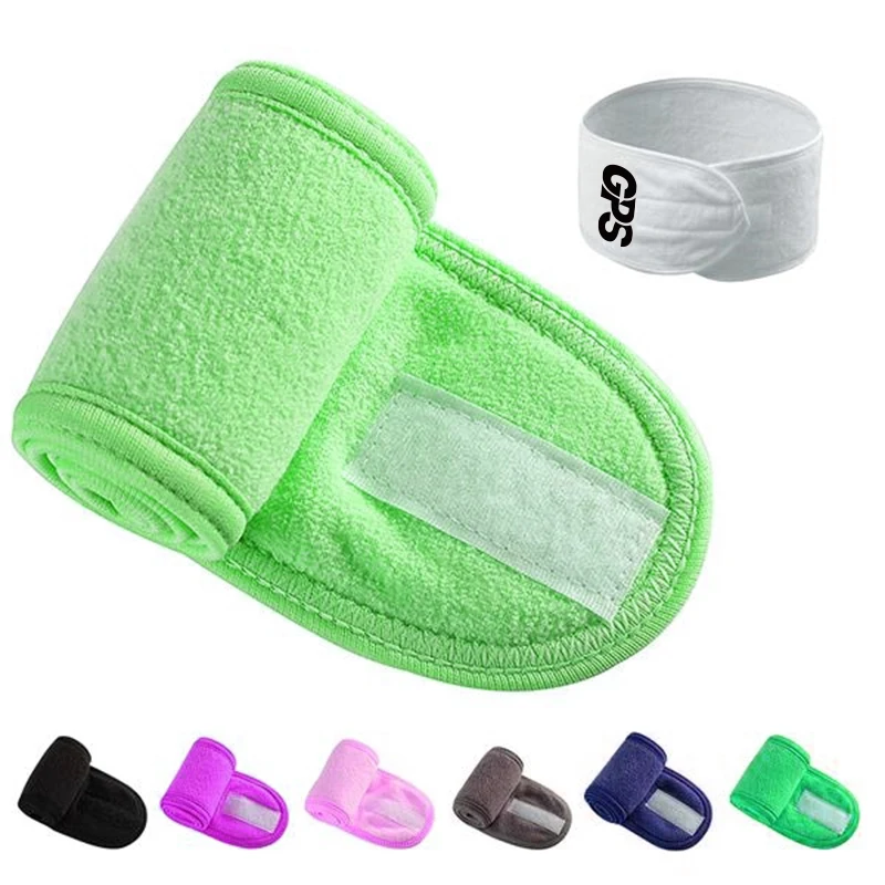 2 Layers Embroidered Spa Beauty Hair Band 1