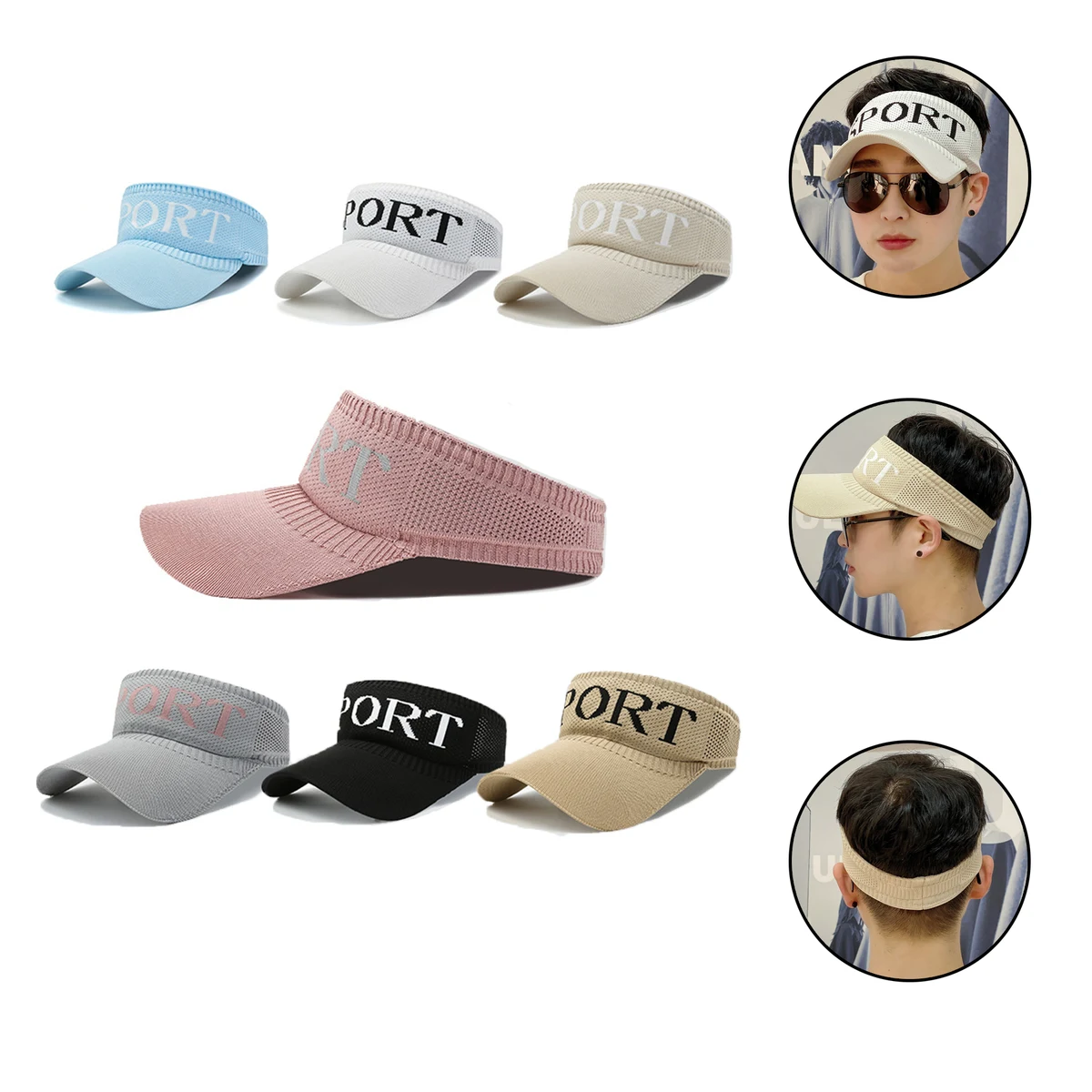 Sports Sun Visor Hats Summer Caps 1