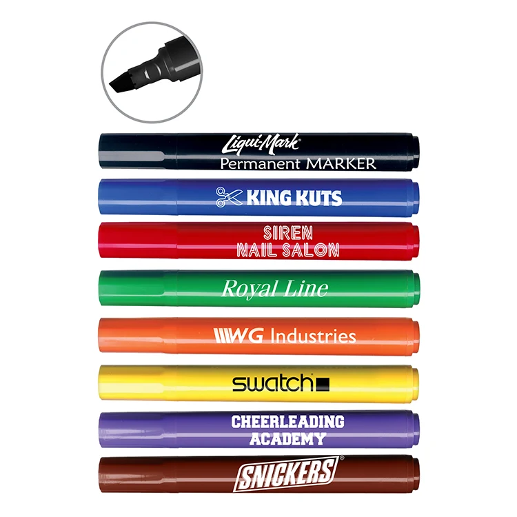 Chisel Tip Broadline Permanent Marker - USA Union Made 1