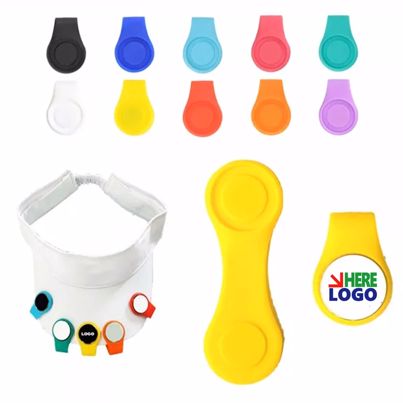 Silicone Magnetic Golf Hat Clip Ball Stand Accessories