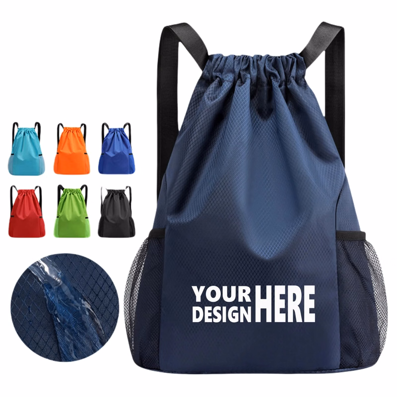 Drawstring Pocket Fitness Sports Outdoor Backpack
