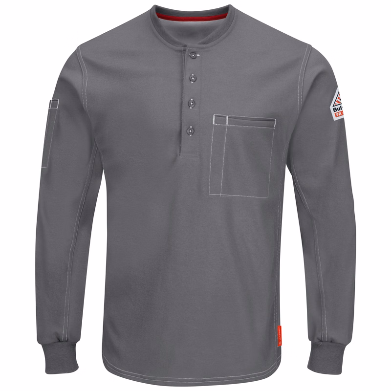 Bulwark® iQ Series® Comfort Plus Knit Men's FR Henley