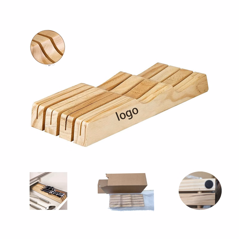 Bamboo Knife Holder Drawer