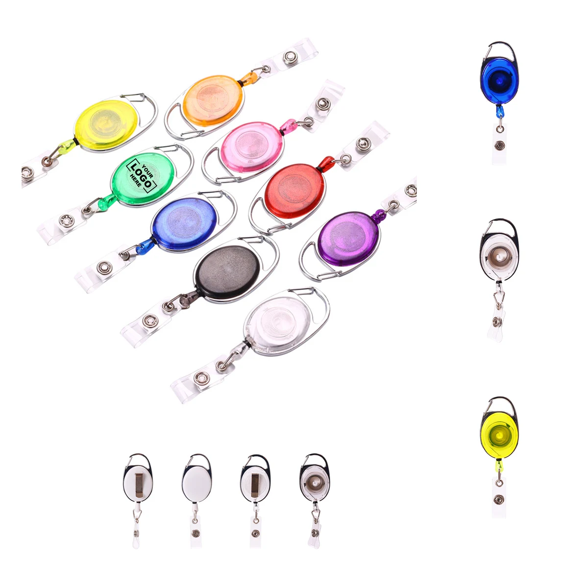 Carabiner Badge Holder Clip 1