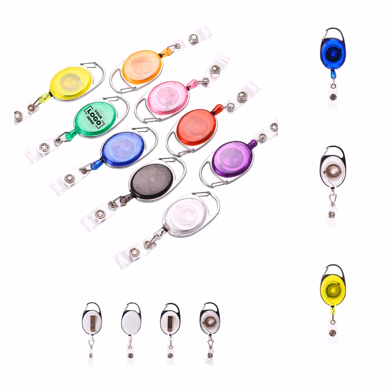 Carabiner Badge Holder Clip