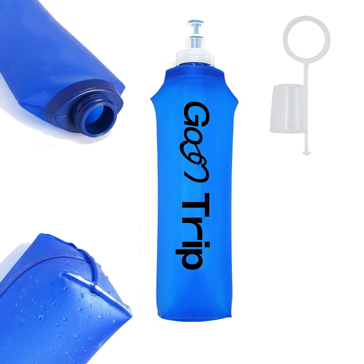 16.9 OZ Outdoor Off-Road Running Foldable Bottle 1