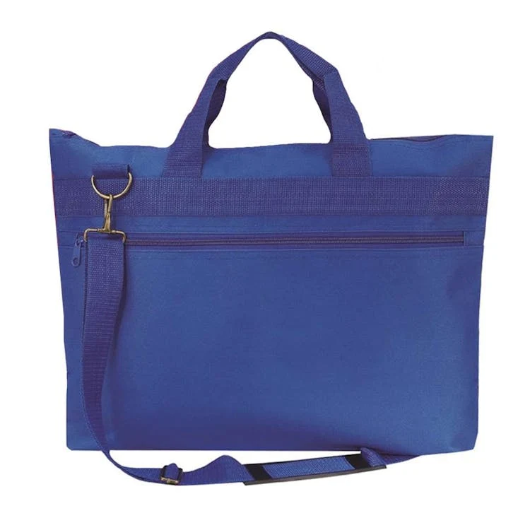 Document Bag - Navy 18" 1