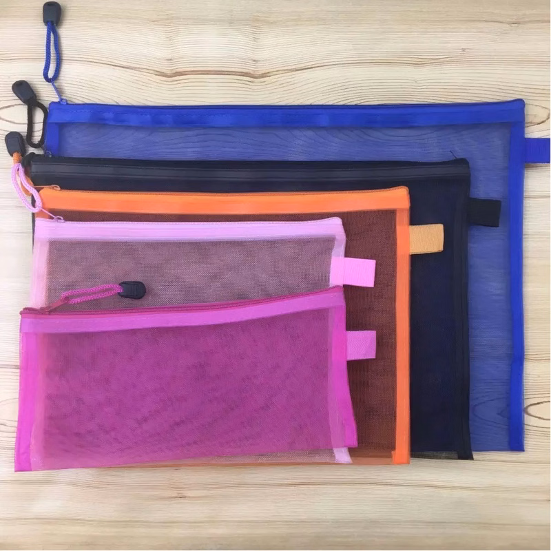 A4 Size Nylon Zipper Folder