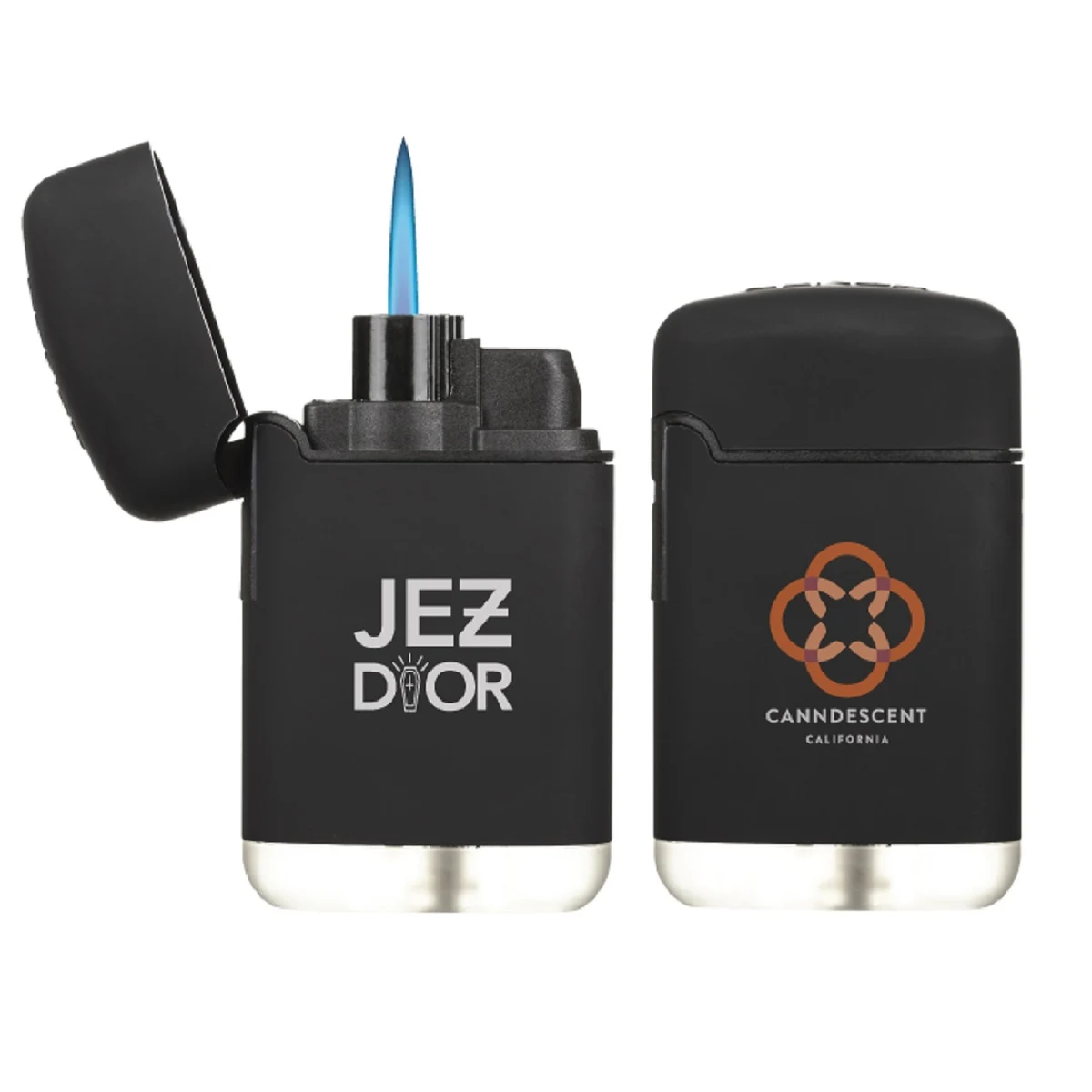Matte Rubberized Jet Flameless Lighter 1