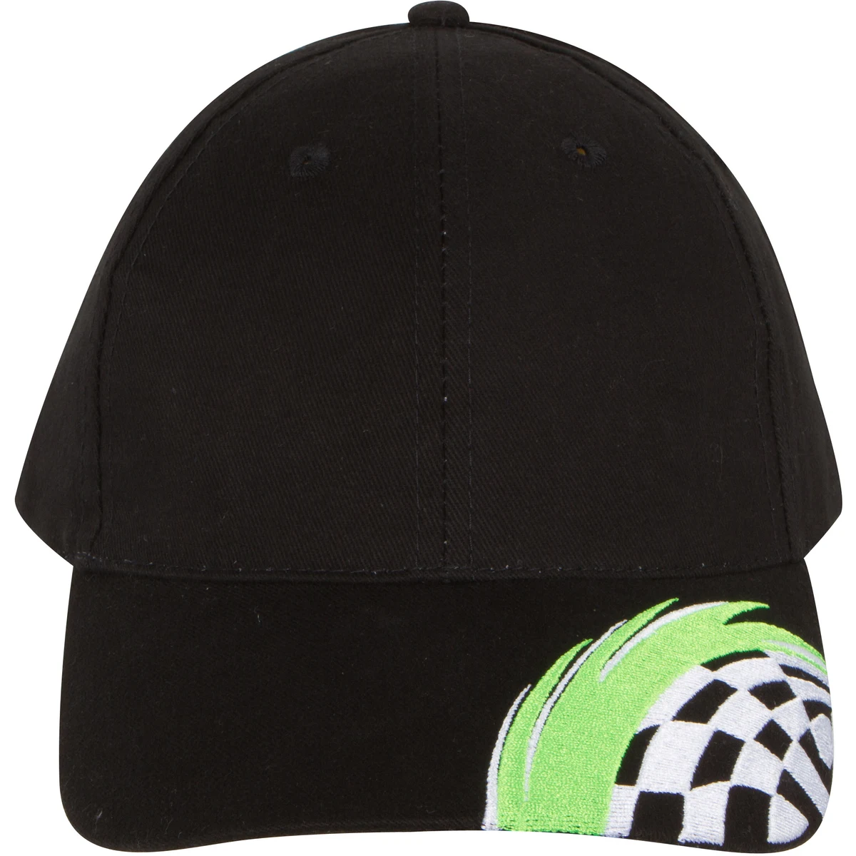 Brushed Cotton with Swoosh & Check Embroidery 1