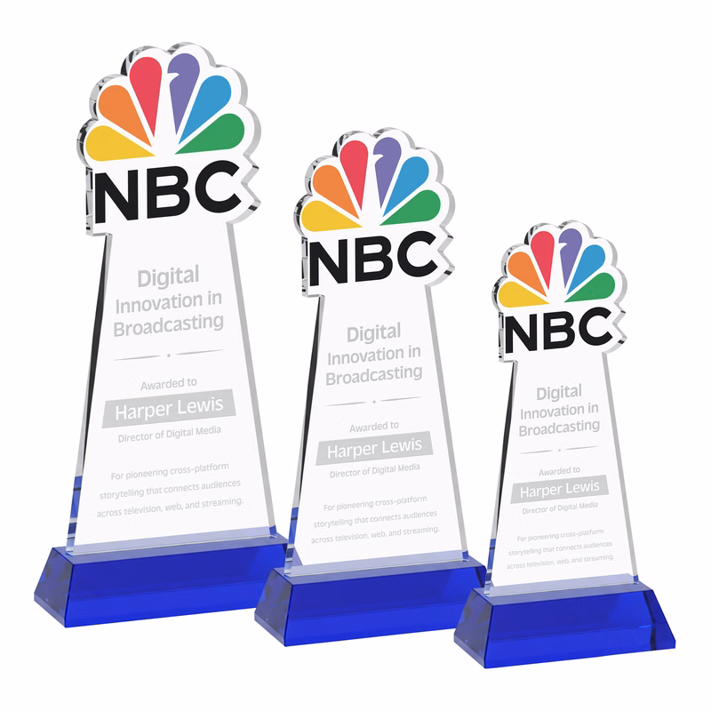 EdgeCraft Tapered Award on Hartford - Blue (via Air)