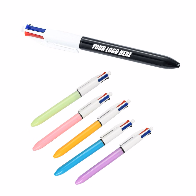 4 In 1 Creative Ballpoint Pen Retractable