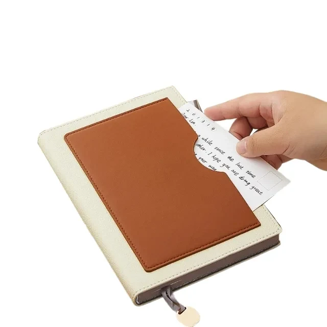 A5 PU Customized Magnetic Buckles Notebook with Pocket 1
