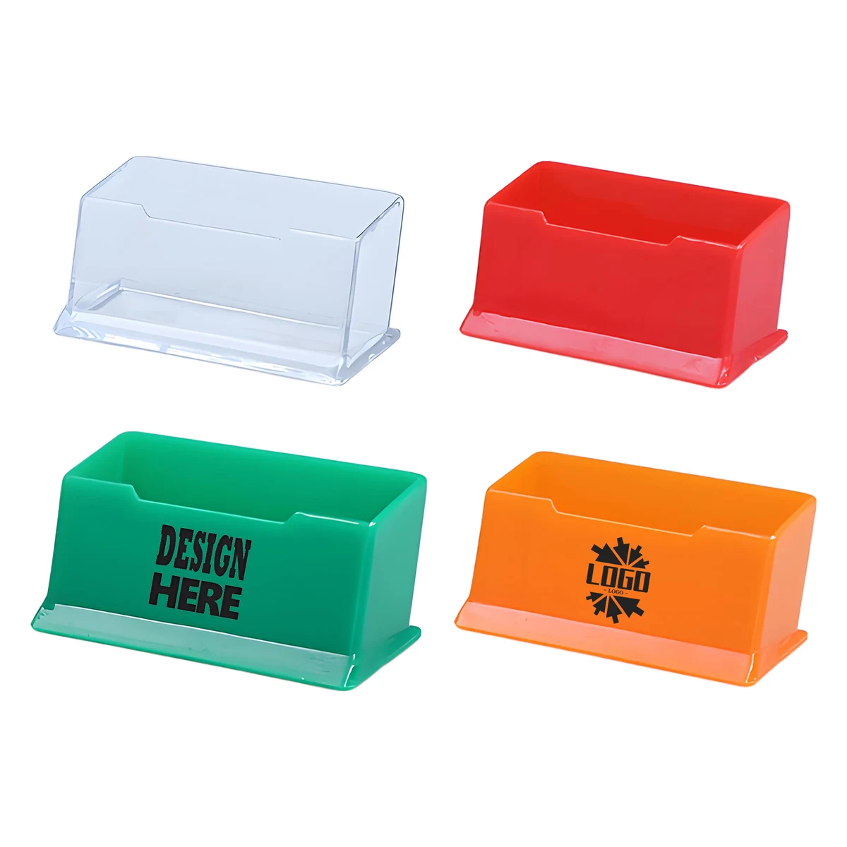 Transparent Office Card Stand for Business Promotion 1