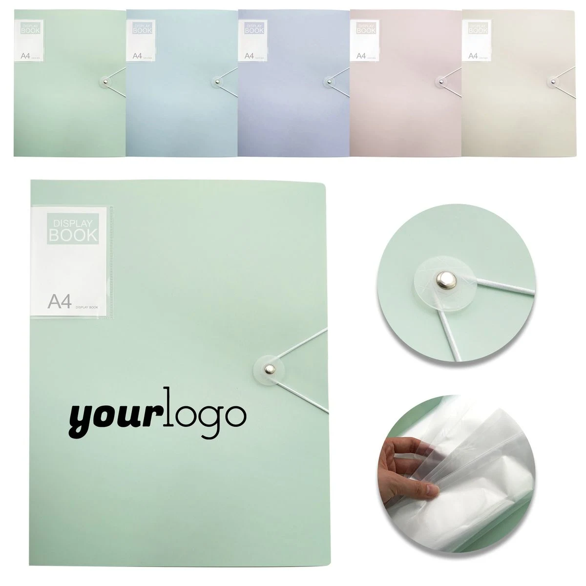 A4 Clear Sleeve Presentation Organizer Folder 1