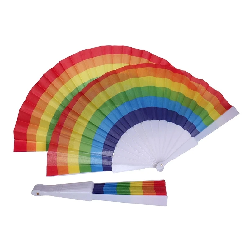 Custom Fabric Folding Fan 1
