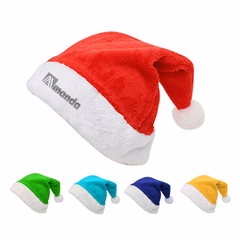 Soft Plush Santa Christmas Hat