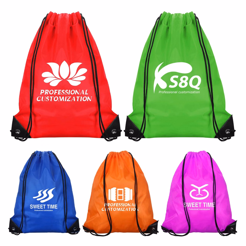 14"L x 17" W Polyester Drawstring Bag