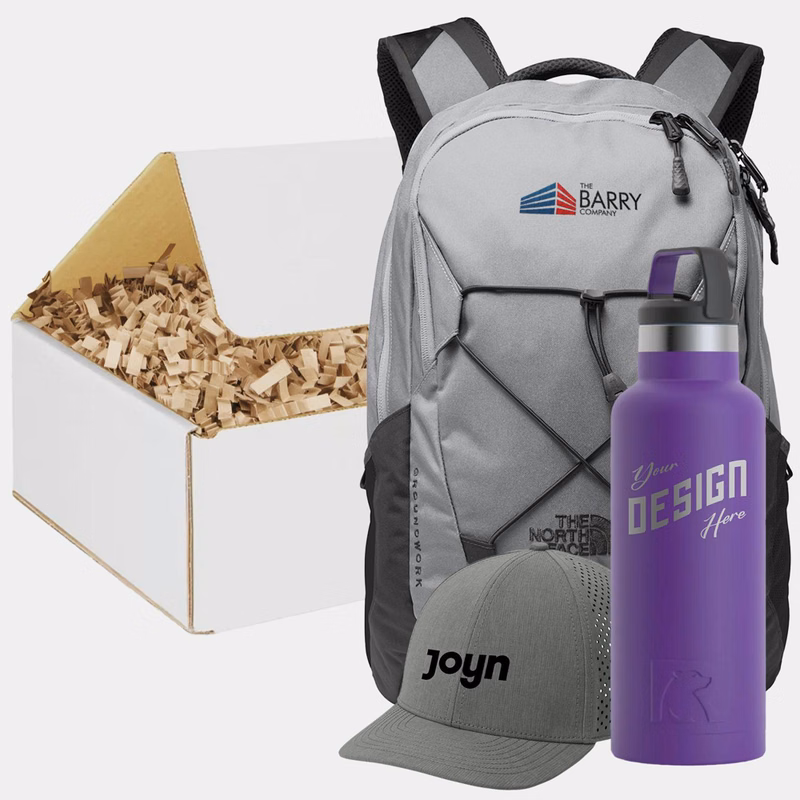 RTIC® 20 oz Water Bottle, OGIO® Cap & North Face® Backpack Executive Gift Box Set