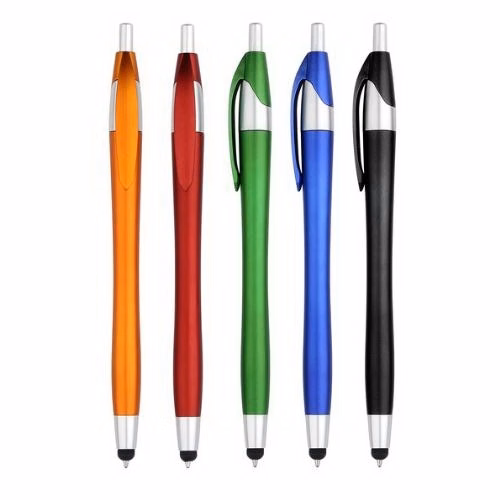 Metallic Stylus ballpoint pen