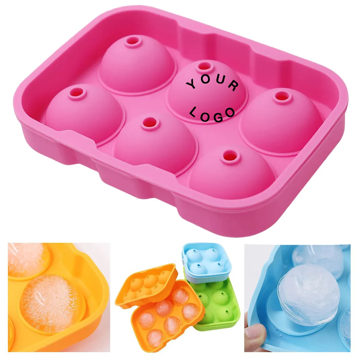 Durable Silicone Ice Mold for Large Ice Balls 1