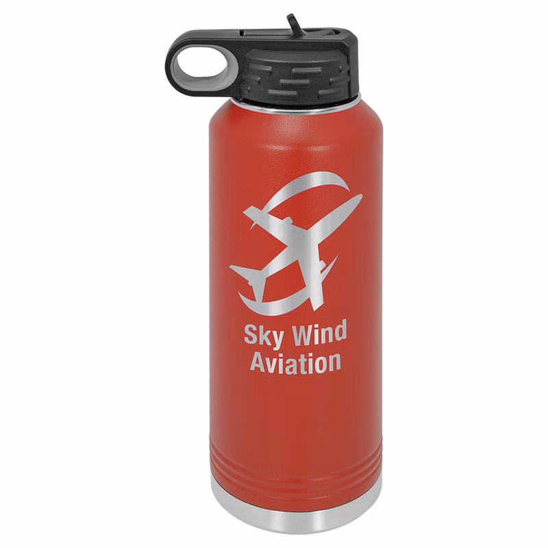 Polar Camel 40 oz. Red Water Bottle